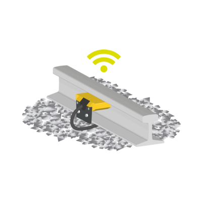 technische Illustration Bahnsicherung